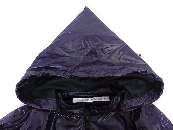 実際に弊社で買取させて頂いたジョン ローレンス サリバン ナイロンジャケット パープル/36の画像 5枚目