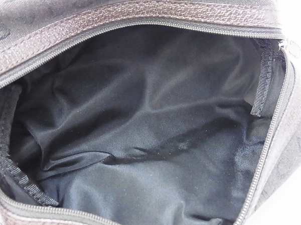 実際に弊社で買取させて頂いたBVLGARI/ブルガリ ロゴマニア コスメポーチ/小物入れ ブラウンの画像 4枚目