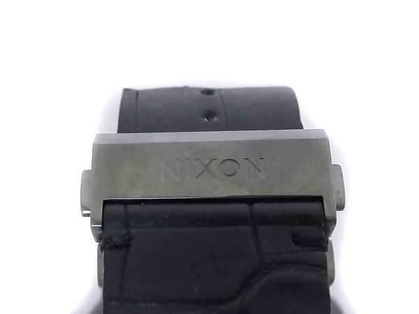 実際に弊社で買取させて頂いたNIXON/ニクソン THE MAGNACON/マグナコン ブラック/A4581886の画像 4枚目