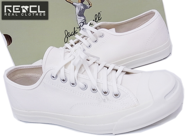 実際に弊社で買取させて頂いた[未使用]コンバース EDIFICE別注 ジャックパーセル 白/26.5