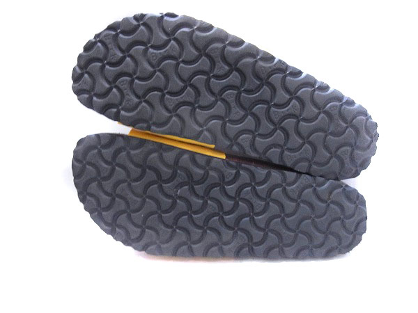 実際に弊社で買取させて頂いたBIRKENSTOCK/ビルケンシュトック サンダル イエロー 24.0の画像 4枚目