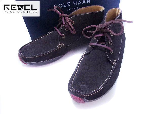 実際に弊社で買取させて頂いたCOLE HAAN/コールハーン モトグランドチャッカ ブラウン/8M