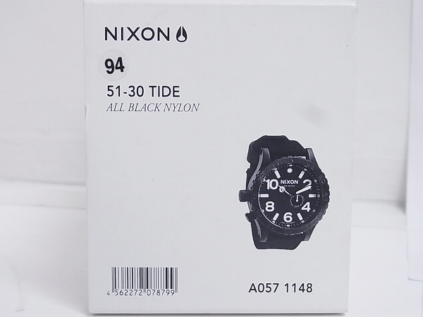 実際に弊社で買取させて頂いたNIXON/ニクソン[4.8万↑]THE 51-30 TIDEタイドグラフ A057-1148の画像 8枚目