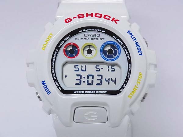 実際に弊社で買取させて頂いたG-SHOCK×MEDICOM TOY ベアブリック 30周年記念/DW-6900MT-7JRの画像 2枚目