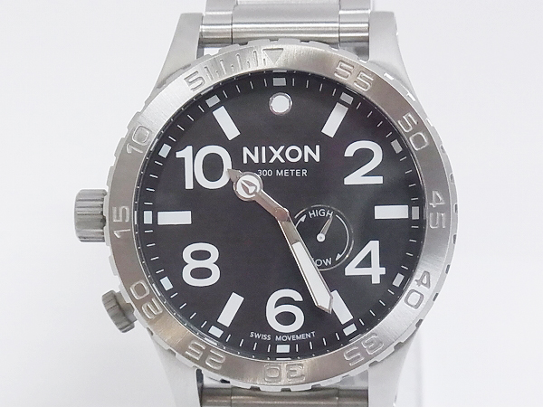 実際に弊社で買取させて頂いたNIXON/ニクソン THE 51-30 TIDE タイドグラフ クォーツA057-000の画像 2枚目