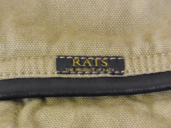 実際に弊社で買取させて頂いたRATS/ラッツ[8.6万↑]カナディアンジャケット15AW/15'RJ-1105/Lの画像 4枚目