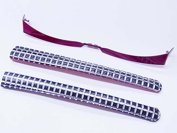 実際に弊社で買取させて頂いたLESS THAN HUMAN/レスザンヒューマン L-ONE メガネフレーム 赤の画像 8枚目