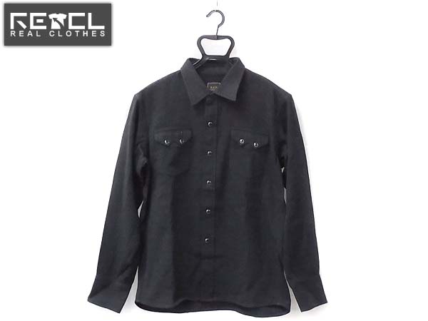 実際に弊社で買取させて頂いたRATS 16SS DOUBLE GAUZE WESTERN SHIRT/ウエスタンシャツ 黒/L