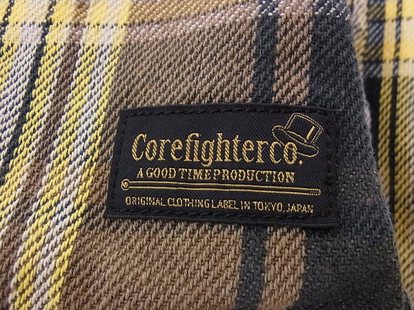 実際に弊社で買取させて頂いたCorefighter/コアファイター HEAVY FLANNEL バックパックの画像 4枚目