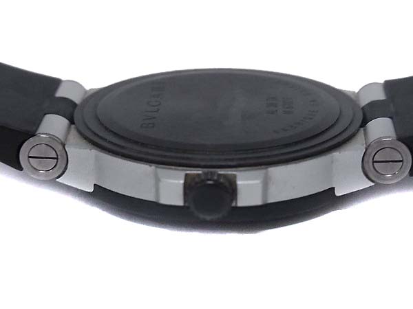 実際に弊社で買取させて頂いたBVLGARI/ブルガリ ディアゴノ ラバーベルト自動巻腕時計/AL38TAの画像 4枚目
