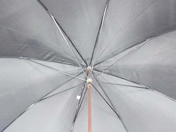 実際に弊社で買取させて頂いたdunhill/ダンヒル ビジネス ワンタッチ式 ブラック ナイロン 傘の画像 1枚目