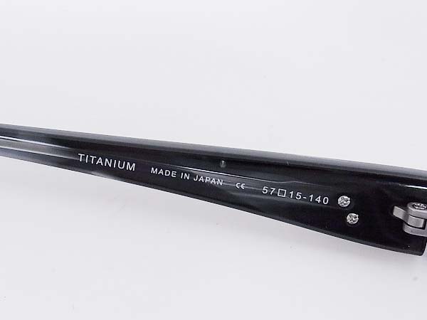 実際に弊社で買取させて頂いたSAMURAI SHO/サムライ翔 メガネフレーム/2016年モデル/SS-J27の画像 6枚目