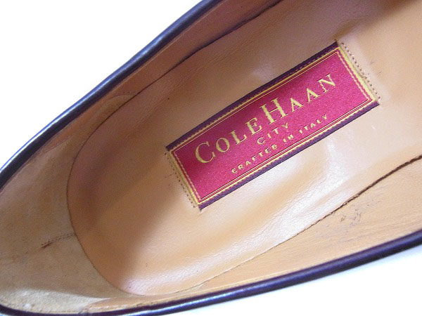 実際に弊社で買取させて頂いたCOLE HAAN/コールハーン タッセルローファー ブラック/9Mの画像 6枚目