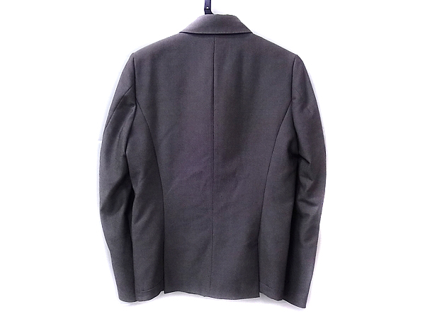 実際に弊社で買取させて頂いたato/アトウ ピンチェック柄ジップジャケット グレー/48の画像 1枚目