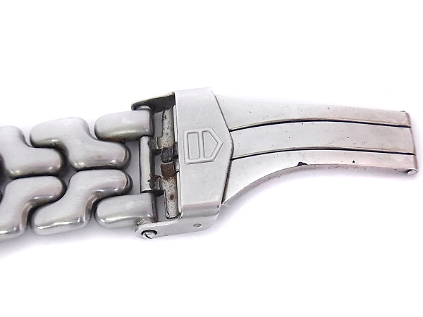 実際に弊社で買取させて頂いたタグホイヤー クロノメーター S89.206 シルバー 自動巻きの画像 6枚目