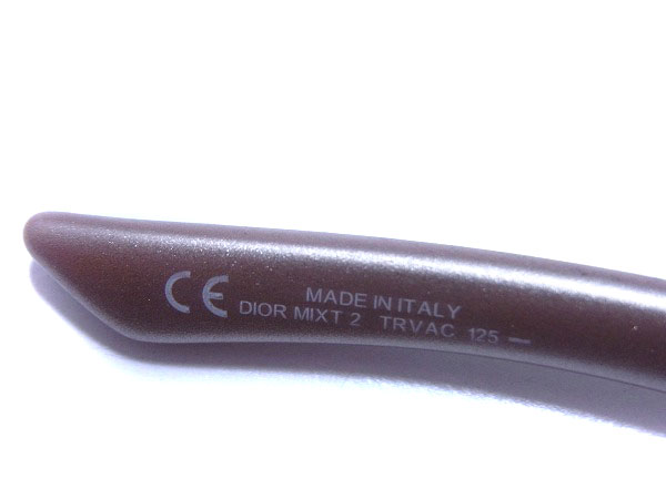 実際に弊社で買取させて頂いたChristianDior/クリスチャンディオール ワンレンズ型サングラスの画像 5枚目