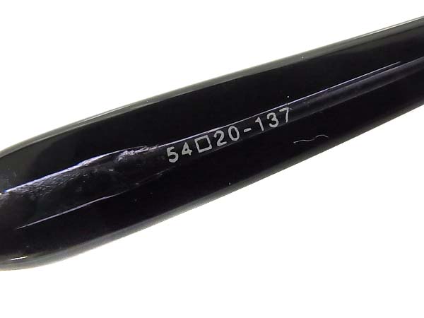 実際に弊社で買取させて頂いたレスザンヒューマン 0ka0de チタン 眼鏡/メガネフレーム 黒赤の画像 3枚目