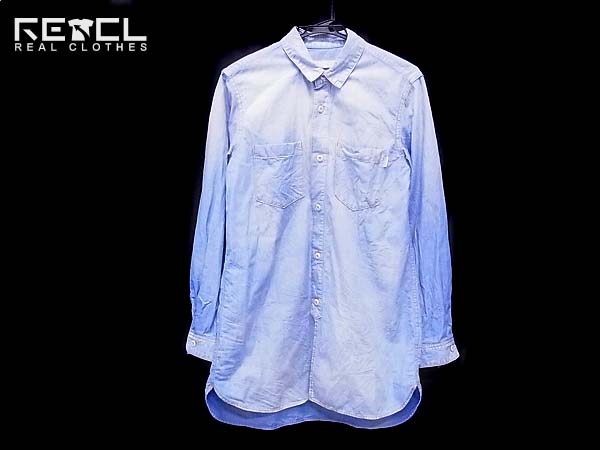 実際に弊社で買取させて頂いたFACTOTUM/ファクトタム コットン ロングデニムシャツ 水色/44