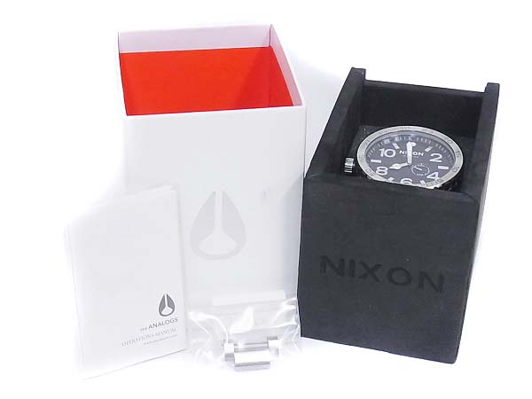 実際に弊社で買取させて頂いたNIXON/ニクソン THE51-30 CHRONO　腕時計 ブルー/A0571258-00の画像 6枚目