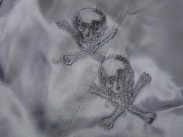 実際に弊社で買取させて頂いたHYSTERICS/ヒステリックス スカル刺繍チャイナ風ワンピース 黒の画像 5枚目