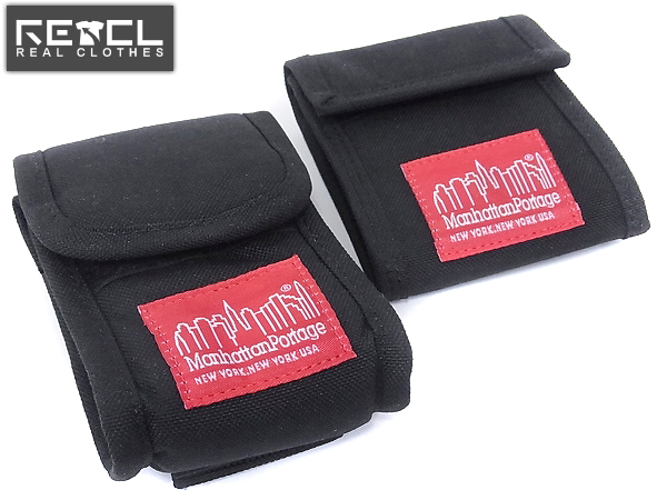 実際に弊社で買取させて頂いたManhattan Portage/マンハッタンポーテージ 財布等 2点セット