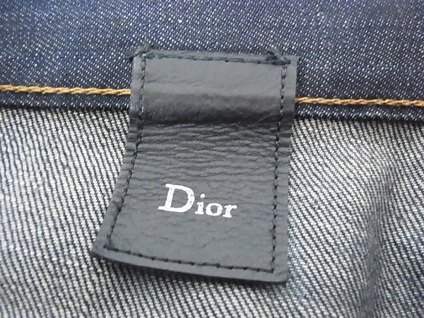 実際に弊社で買取させて頂いたDior homme/ディオールオム アンダーマイトラックデニム 27の画像 3枚目