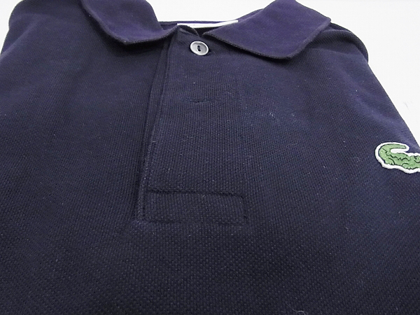 実際に弊社で買取させて頂いたLACOSTE/ラコステ ポロシャツ L1212 ネイビー/ブルー 2点セットの画像 5枚目