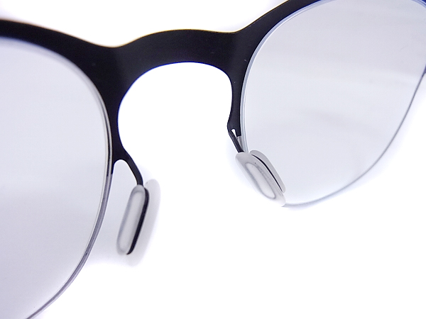 実際に弊社で買取させて頂いたMYKITA/マイキータ 眼鏡/度あり フルリム メガネフレーム 黒の画像 2枚目