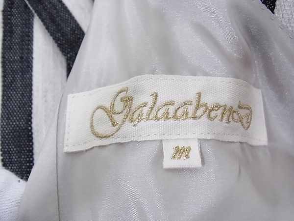 実際に弊社で買取させて頂いたGalaabenD/ガラアーベント ストライプテーラードジャケット Mの画像 3枚目