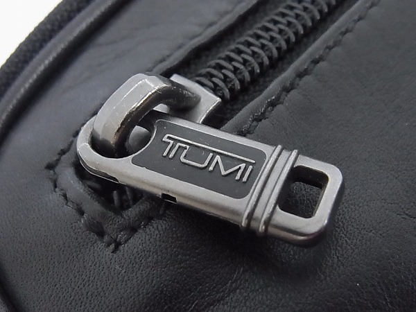 TUMI/トゥミ セカンドバッグ クラッチバッグ ブラック/92104D4の買取