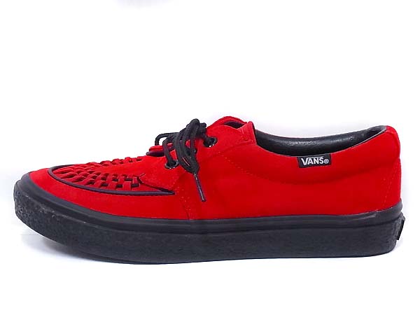 VANS/バンズ CREEPERS OX/クリーパーズ スエード 赤 V163S/26の買取