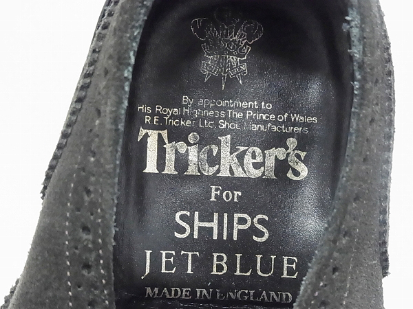 実際に弊社で買取させて頂いたTricker's/トリッカーズ SHIPS別注 ウイングチップシューズ/8.5の画像 7枚目