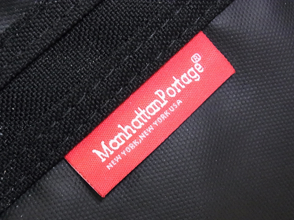 実際に弊社で買取させて頂いたManhattan Portage/マンハッタンポーテージ トートバッグ 黒の画像 6枚目