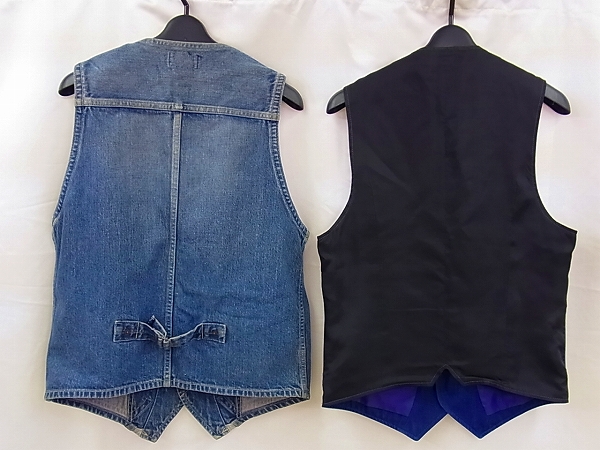 実際に弊社で買取させて頂いたBLUE BLUE/ブルーブルー ベスト/ジレ インディコ 2点セット/2の画像 1枚目