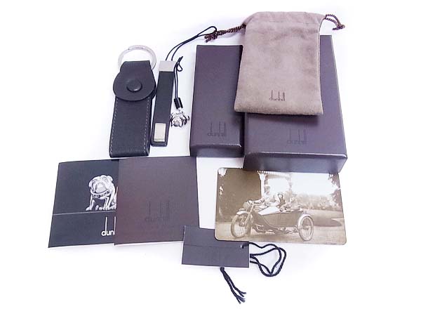 実際に弊社で買取させて頂いたdunhill/ダンヒル イングランド製 ストラップ/キーリングセットの画像 7枚目