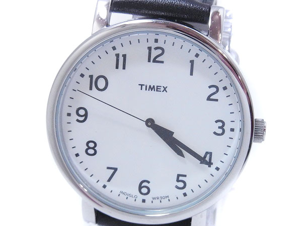 実際に弊社で買取させて頂いたTIMEX/タイメックス モダンイージーリーダー 腕時計 T2N338JPの画像 1枚目