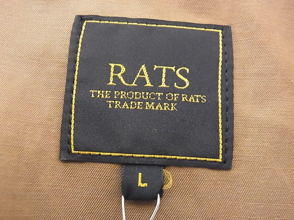 実際に弊社で買取させて頂いたRats/ラッツ OIL NUBUCK 30'S LEATHER VEST 15'RV-0805/Lの画像 2枚目