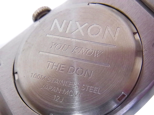 実際に弊社で買取させて頂いたNIXON/ニクソン DON BLUE SUNRAY アナログ腕時計 A3581258の画像 5枚目