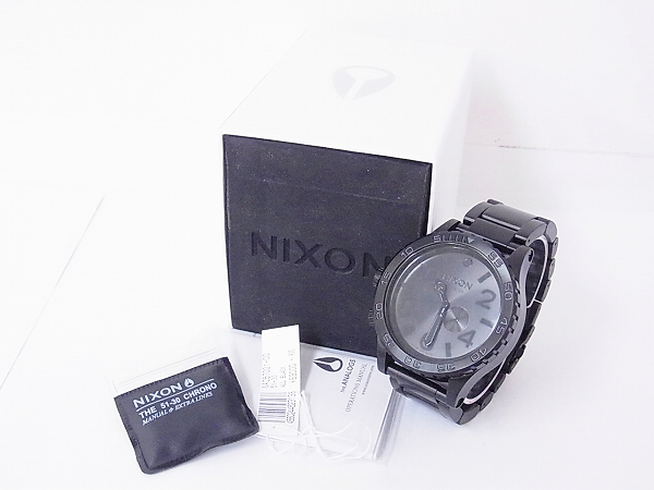 実際に弊社で買取させて頂いたNIXON/ニクソン THE 51-30 ダイバーズウォッチ/腕時計 A057001の画像 6枚目