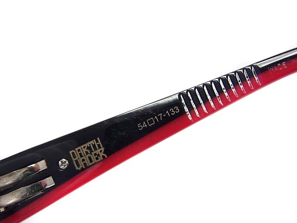 実際に弊社で買取させて頂いたLESS THAN HUMAN×STAR WARS ダースベイダーモデル 眼鏡フレームの画像 2枚目