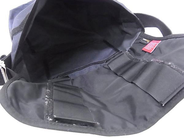 実際に弊社で買取させて頂いたManhattan Portage/マンハッタンポーテージ メッセンジャー 紺の画像 5枚目