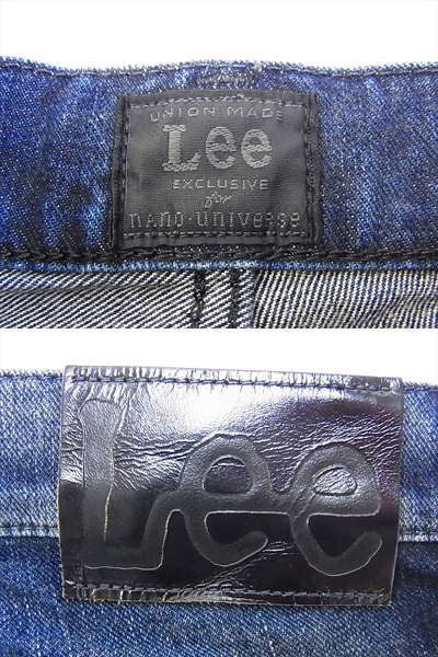 実際に弊社で買取させて頂いたLEE×nanouniverse/リー×ナノユニバース クロップドデニム 28の画像 6枚目