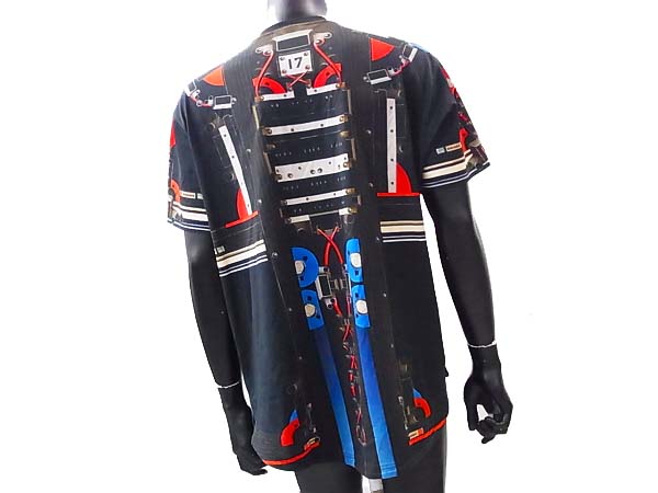 実際に弊社で買取させて頂いたGIVENCHY/ジバンシー 14SS エレクトロニクス半袖Tシャツ/Sの画像 1枚目