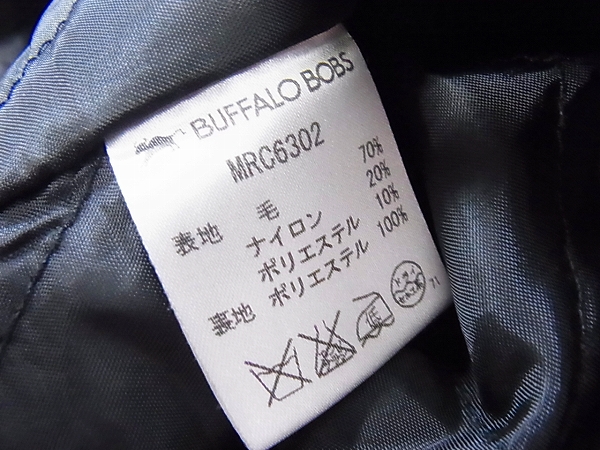 実際に弊社で買取させて頂いたBUFFALO BOBS/バッファローボブス クロワッサンピーコート/1の画像 3枚目