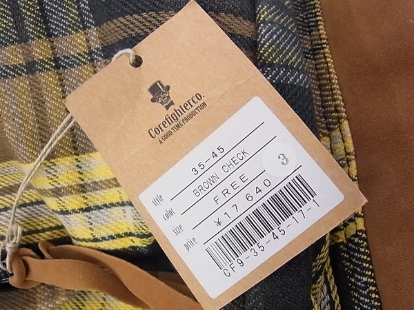 実際に弊社で買取させて頂いたCorefighter/コアファイター HEAVY FLANNEL バックパックの画像 6枚目