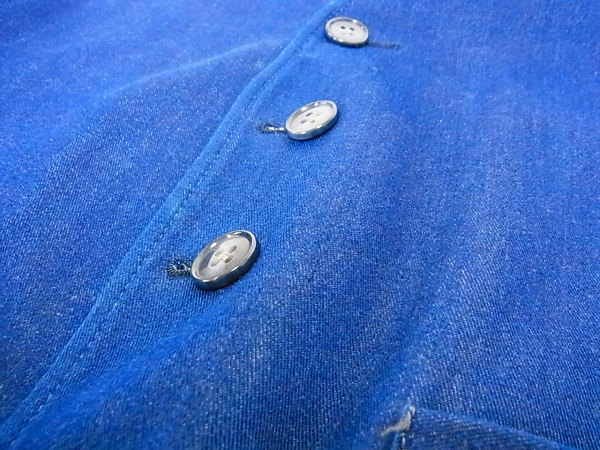 実際に弊社で買取させて頂いたBLUE BLUE/ブルーブルー ベスト/ジレ インディコ 2点セット/2の画像 7枚目