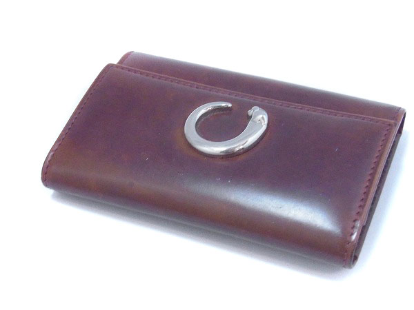 実際に弊社で買取させて頂いたCartier/カルティエ パンサー 6連レザーキーケース ブラウンの画像 2枚目