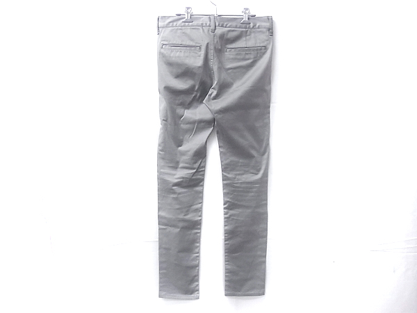 実際に弊社で買取させて頂いたジョン ローレンス サリバン スキニーパンツ ライトグレー/36の画像 1枚目