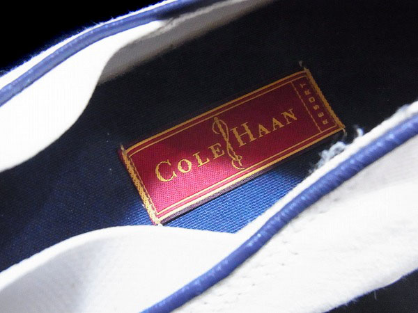 実際に弊社で買取させて頂いたCOLE HAAN/コールハーン スリッポンスニーカー ホワイト/8.5Dの画像 6枚目