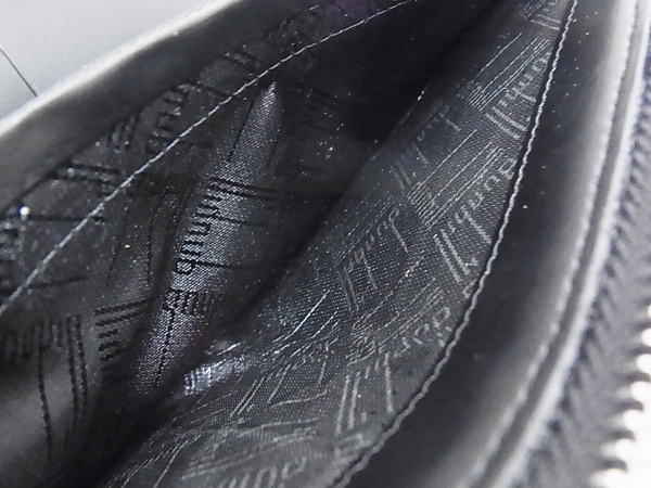 実際に弊社で買取させて頂いたdunhill/ダンヒル ブラック カード入れ/お札入れ 長財布の画像 5枚目